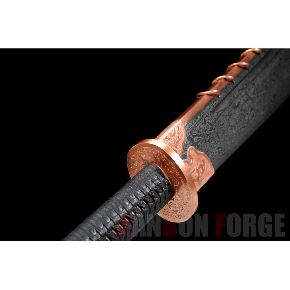 HAND CHINESE NINE RINGS DAO SWORD
